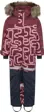 Didriksons Kids' Bjärven Printed Coverall 2 – produktbild från Outnorth