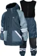 Lindberg Kids' Fagerhult Rain Set Fleece – produktbild från Outnorth